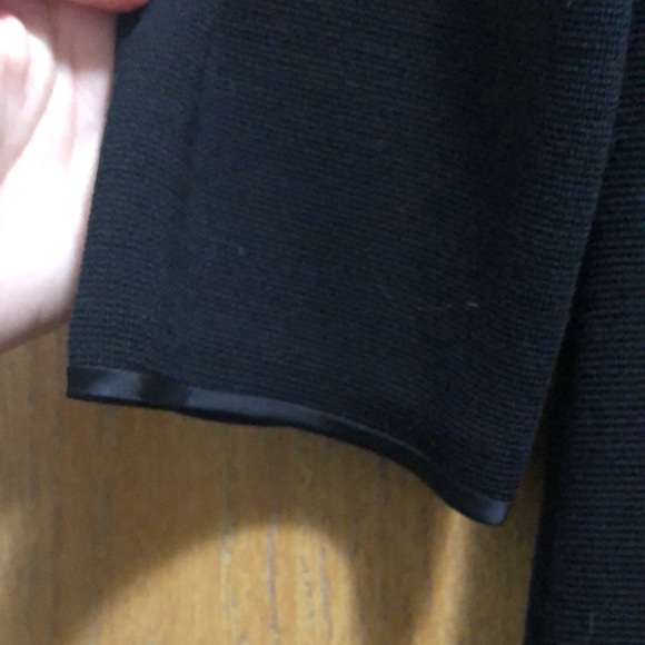 Black Butte Knit Vintage 1960s Jackie O Style Dress - Picture 5 of 6